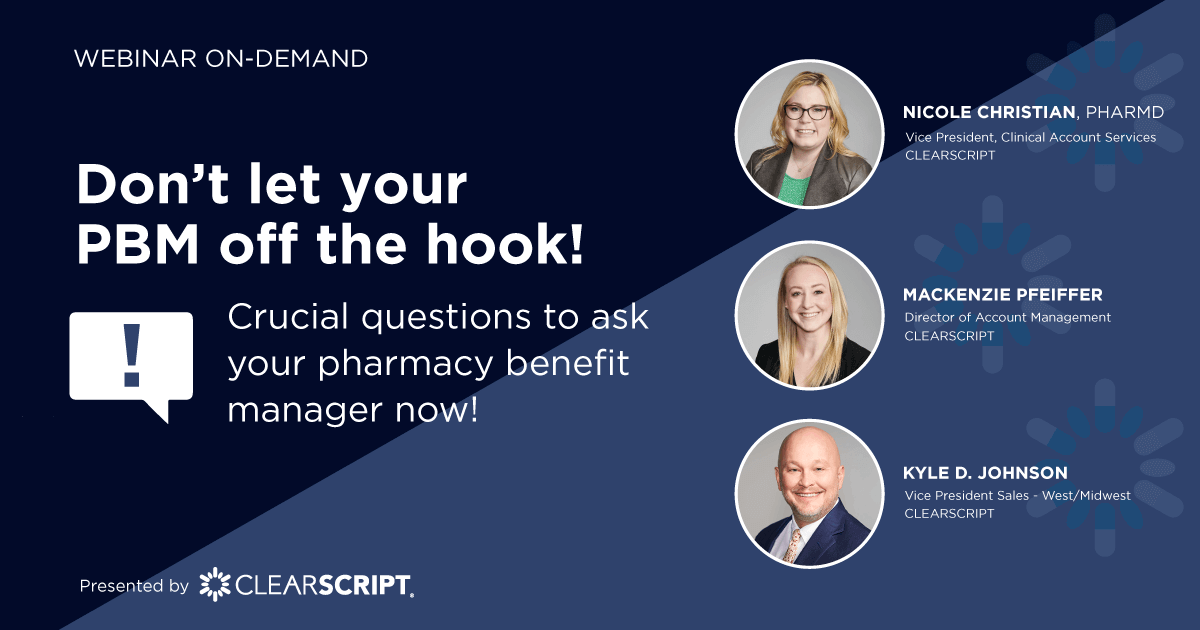 Don't let your PBM off the hook!