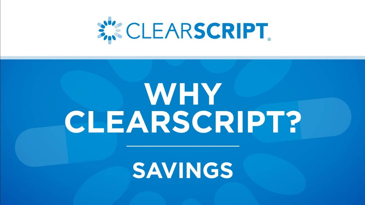 Why ClearScript? Savings.